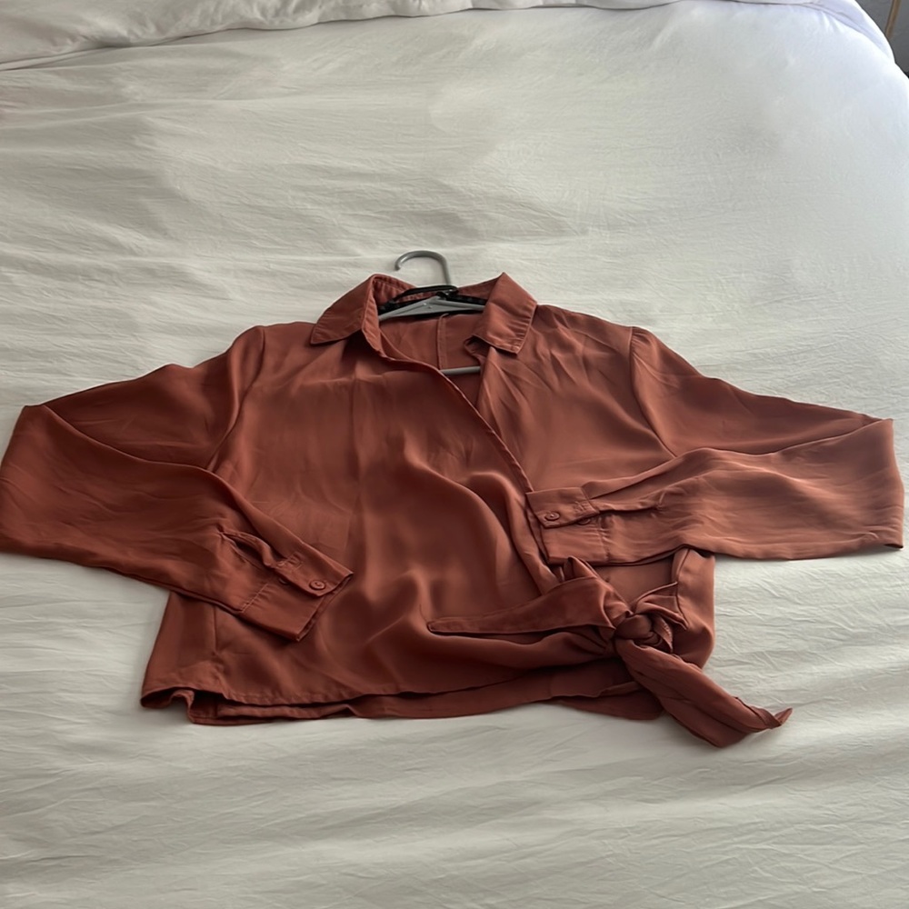 Tie Blouse